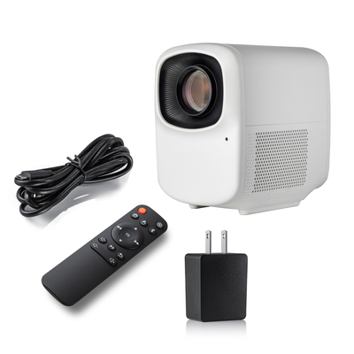 Lúmenes 19V al aire libre 3.7A del proyector 200 del negocio de FHD 1920*1080 LED LCD