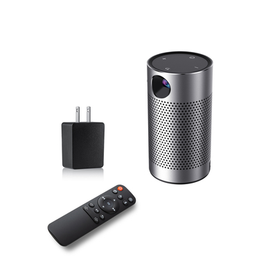 Batería metálica del proyector 4400maH de 854*480 Mini Wifi Smart Pico Projector HD DLP