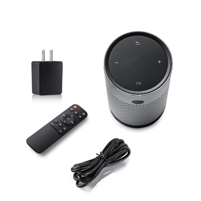 DLP Mini Wifi Portable Pico Projector para Android 70 lúmenes 4K