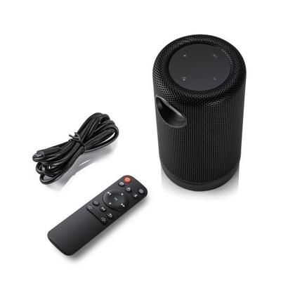 Pico Projector Fidelity Speaker Android elegante metálico 8,1 para acampar