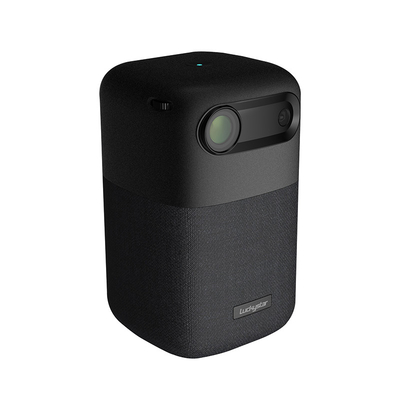 Uso de Mini Projector 10000 MAH Battery For Outdoor Activities del negro de WIFI 2T2R