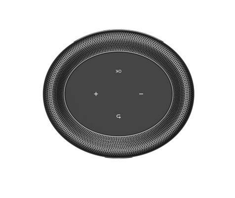Proyector portátil elegante nativo metálico 4k con negro del enchufe del USB