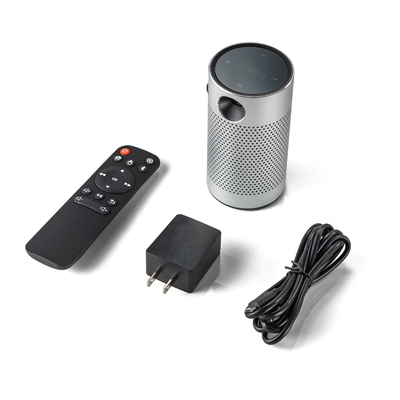 70 lúmenes Mini Portable Hdmi Projector, proyector del cine del hogar del DLP 4K