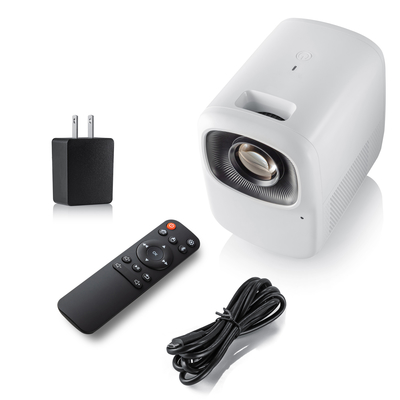 FHD Pico Small Video Projector ayuda WiFi HDMI Bluetooth USB de 200 lúmenes