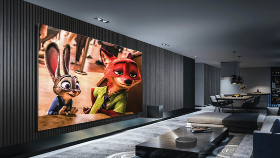 Proyector de cine en casa elegante el descifrar del proyector 4K de Android 9,0 DLP LED