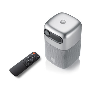 Android9.0 estructura del proyector de los lúmenes del ANSI del proyector 100 del hogar DLP en la batería 10000mAh