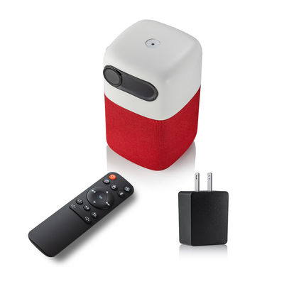 100 lúmenes Mini Pico Projector WIFI Bluetooth Android 9,0 del ANSI